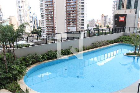 Vista da Varanda de apartamento para alugar com 1 quarto, 43m² em Setor Oeste, Goiânia