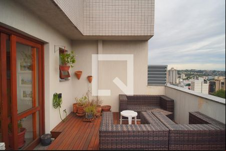 Varanda da Sala de apartamento à venda com 2 quartos, 215m² em Centro, Novo Hamburgo