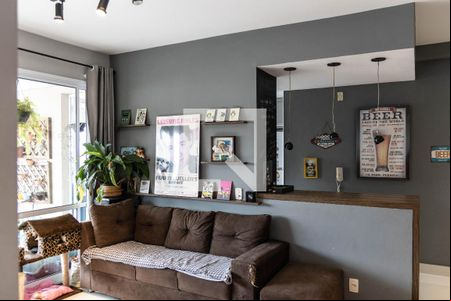 Sala de apartamento para alugar com 3 quartos, 93m² em Caiçaras, Belo Horizonte
