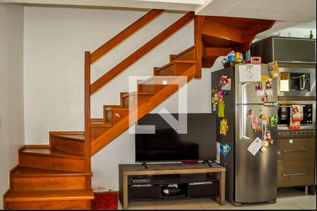 Sala de casa de condomínio à venda com 3 quartos, 133m² em Tristeza, Porto Alegre