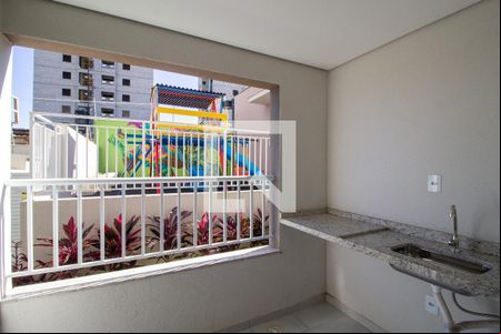Varanda da Sala de apartamento para alugar com 2 quartos, 62m² em Jardim Saira, Sorocaba