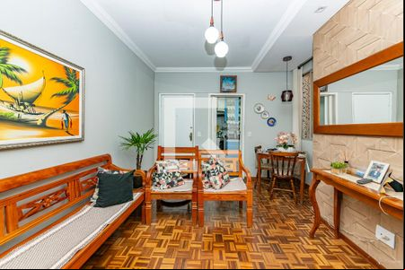 Sala de apartamento à venda com 3 quartos, 69m² em Estrela do Oriente, Belo Horizonte