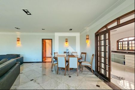 Sala de casa para alugar com 3 quartos, 300m² em Balneario Cidade Atlantica, Guarujá