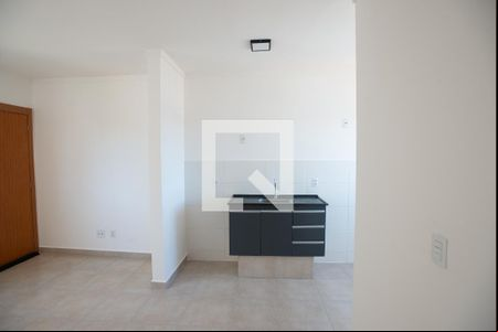 Sala/Cozinha de apartamento para alugar com 2 quartos, 43m² em Chácaras Pedro Corrêa de Carvalho, Ribeirão Preto