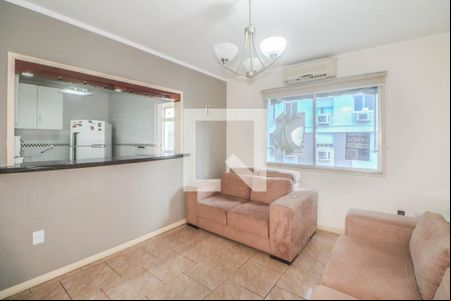 Sala de apartamento à venda com 1 quarto, 48m² em Cristo Redentor, Porto Alegre