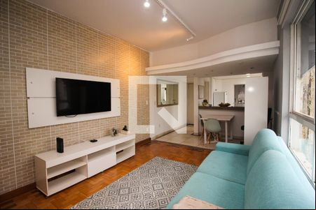 Sala de apartamento à venda com 2 quartos, 95m² em Farroupilha, Porto Alegre