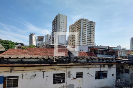 Vista da Sala de casa de condomínio para alugar com 2 quartos, 55m² em Canto do Forte, Praia Grande