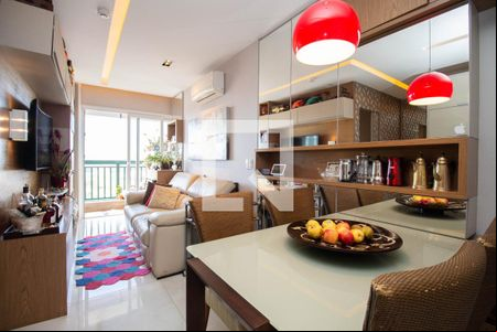 Sala de apartamento para alugar com 1 quarto, 43m² em Quadra 1, Brasília