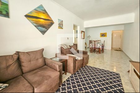 Sala de apartamento para alugar com 3 quartos, 90m² em Jardim Sao Miguel, Guarujá