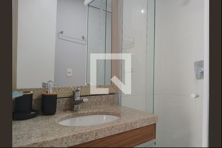 Banheiro de kitnet/studio para alugar com 1 quarto, 22m² em Centro Histórico de São Paulo, São Paulo