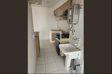 Cozinha e Área de Serviço de apartamento à venda com 2 quartos, 56m² em Pestana, Osasco