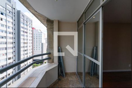 Varanda da Sala 1 de apartamento para alugar com 3 quartos, 150m² em Coracao de Jesus, Belo Horizonte