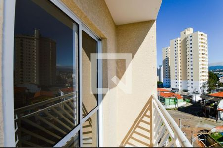 Varanda da Sala de apartamento para alugar com 2 quartos, 55m² em Vila Milton, Guarulhos