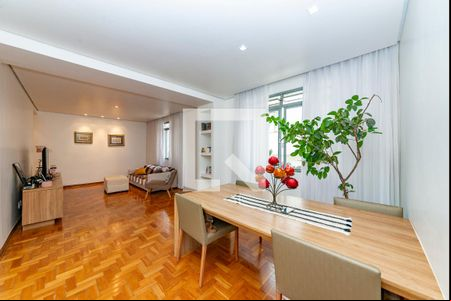 Sala de apartamento à venda com 3 quartos, 125m² em Gutierrez, Belo Horizonte