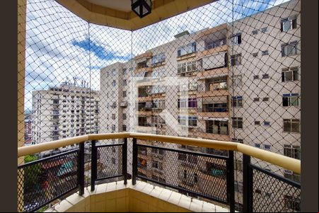 Varanda da Sala de apartamento para alugar com 2 quartos, 58m² em Rocha, Rio de Janeiro