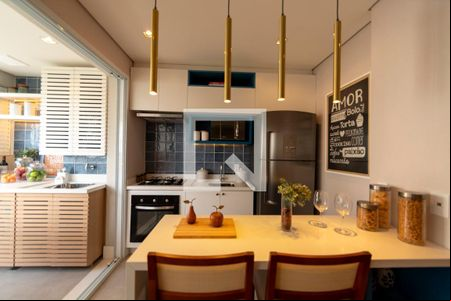 Sala/Cozinha de apartamento à venda com 3 quartos, 69m² em Jardim Esperanca, Barueri