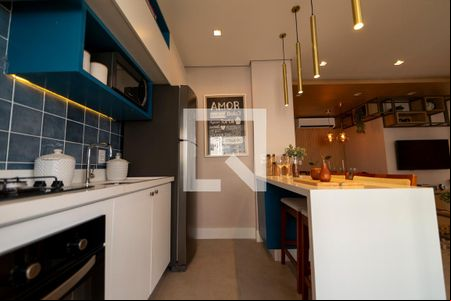 Sala/Cozinha de apartamento à venda com 3 quartos, 69m² em Jardim Esperanca, Barueri