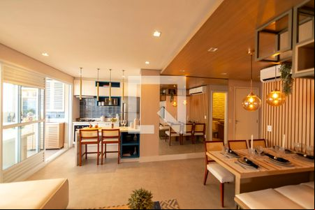 Sala/Cozinha de apartamento à venda com 3 quartos, 69m² em Jardim Esperanca, Barueri