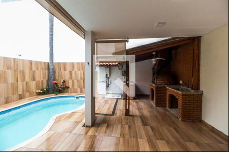Vista da Sala de casa de condomínio para alugar com 3 quartos, 167m² em Tamboré, Santana de Parnaíba