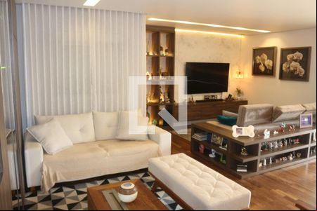 Sala de apartamento para alugar com 3 quartos, 173m² em Santo Antônio, São Caetano do Sul