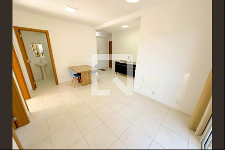 Sala de TV de apartamento para alugar com 2 quartos, 55m² em Vargem do Bom Jesus, Florianópolis