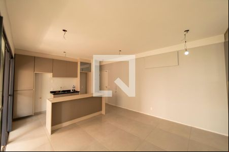Sala/Cozinha de apartamento à venda com 2 quartos, 69m² em Alphaville, Barueri