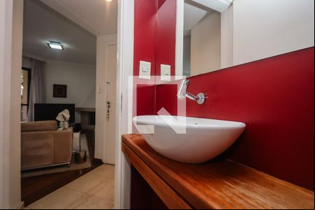 Lavabo de apartamento à venda com 4 quartos, 143m² em Jardim Colombo, São Paulo
