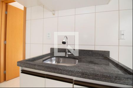 Sala/Cozinha de apartamento para alugar com 1 quarto, 34m² em Samambaia, Brasília