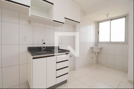 Sala/Cozinha de apartamento para alugar com 1 quarto, 34m² em Samambaia, Brasília