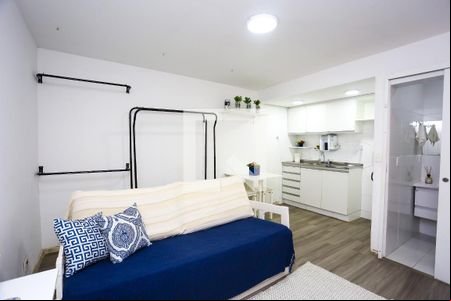 Suíte de kitnet/studio para alugar com 1 quarto, 22m² em Vila Morse, São Paulo