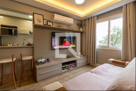 Sala de apartamento à venda com 2 quartos, 62m² em Glória, Porto Alegre