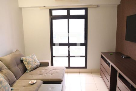 Sala de apartamento para alugar com 1 quarto, 39m² em Setor Oeste, Goiânia
