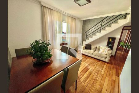 Sala de apartamento à venda com 3 quartos, 150m² em União, Belo Horizonte