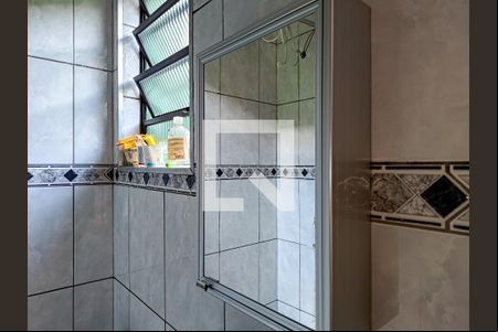 Banheiro da Suíte de casa para alugar com 1 quarto, 250m² em Jardim Saporito, Taboão da Serra
