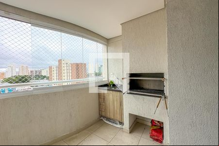 Varanda Gourmet de apartamento à venda com 2 quartos, 81m² em Vila Mussolini, São Bernardo do Campo