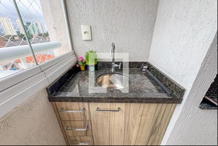 Varanda Gourmet de apartamento à venda com 2 quartos, 81m² em Vila Mussolini, São Bernardo do Campo