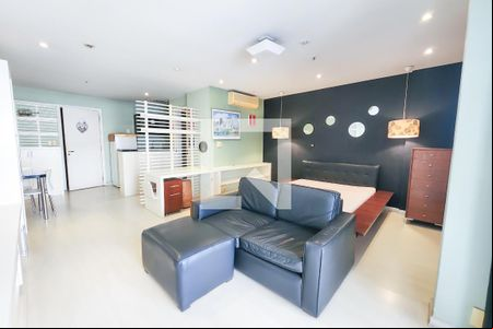 Sala de apartamento para alugar com 1 quarto, 54m² em Flamengo, Rio de Janeiro