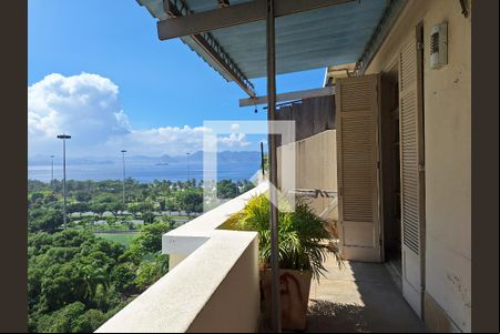 Varanda de apartamento para alugar com 1 quarto, 75m² em Flamengo, Rio de Janeiro