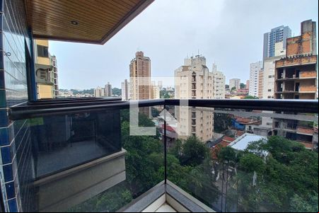 Varanda da sala de apartamento para alugar com 3 quartos, 133m² em Jardim Paraíso, Campinas