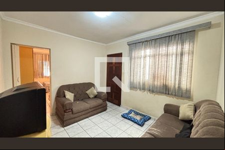 Sala de casa à venda com 2 quartos, 102m² em Parque São Vicente, Santo André