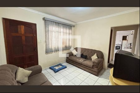 Sala de casa à venda com 2 quartos, 102m² em Parque São Vicente, Santo André