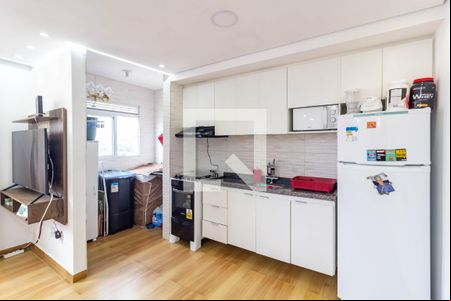 Sala-Cozinha de apartamento para alugar com 2 quartos, 49m² em Jardim Brasilia (zona Leste), São Paulo