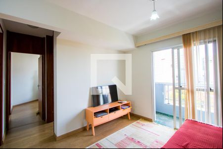 Sala de apartamento para alugar com 2 quartos, 59m² em Vila Assunção, Santo André