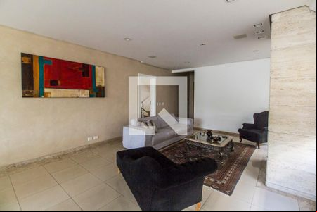 Sala de casa de condomínio à venda com 3 quartos, 585m² em Residencial Zero (tambore), Santana de Parnaíba