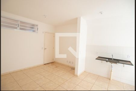 Sala de apartamento para alugar com 2 quartos, 43m² em Jardim Heitor Rigon, Ribeirão Preto