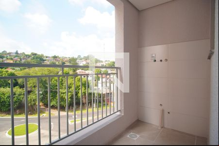 varanda da sala de apartamento à venda com 2 quartos, 113m² em Operário, Novo Hamburgo