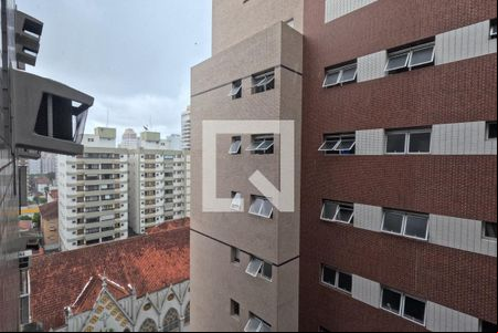 Vista da Sala de apartamento para alugar com 3 quartos, 216m² em Pompéia, Santos
