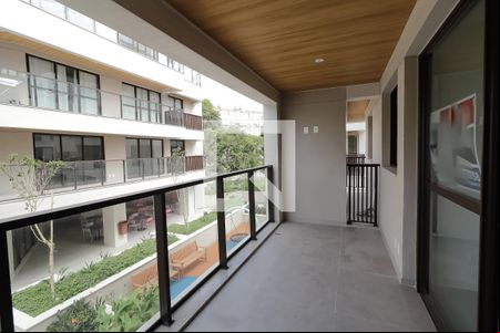 Varanda da Sala de apartamento à venda com 3 quartos, 90m² em Barra da Tijuca, Rio de Janeiro
