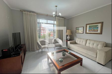Sala de apartamento para alugar com 2 quartos, 95m² em Boqueirão, Santos