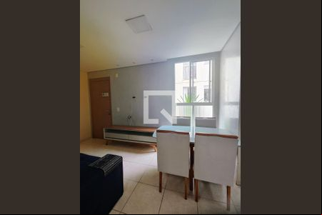 Sala de apartamento para alugar com 2 quartos, 50m² em Chacaras Reunidas Santa Terezinha, Contagem